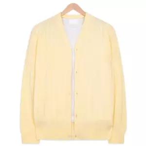 [탑보이][탑보이] 소프트 꽈배기 오버핏 니트 가디건 (FL045)