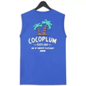 [탑보이][탑보이] 야자수 프린팅 오버핏 나시 (SI011)