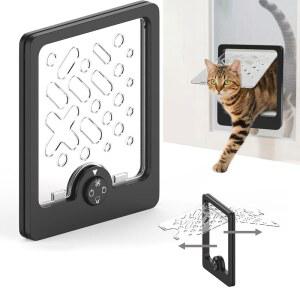 얇은 소재를 위한 4방향 잠금 고양이 상자 애완동물 가능한 덮개는 상자 화면 조절 캐리어