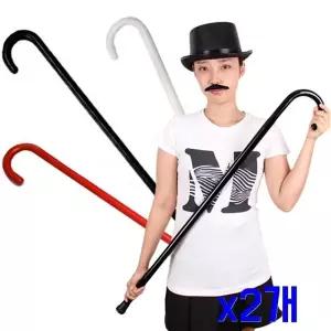 TBZ 파티행사용품 채플린 나무지팡이 x2개 파티의상 소품