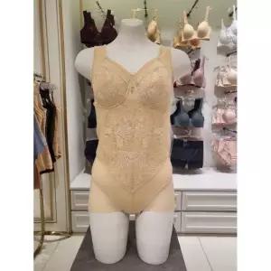 [비비안]BBM 자가드 레이스 인견 노와이어 올인원 PT3517A LB_SH