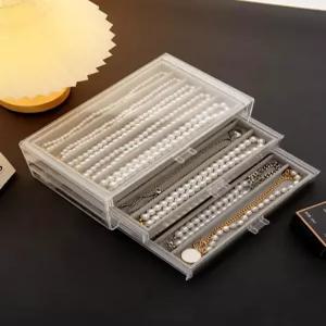 목걸이 보관함 주얼리 돌반지 악세사리 디스플레이 보석함 수납 투명