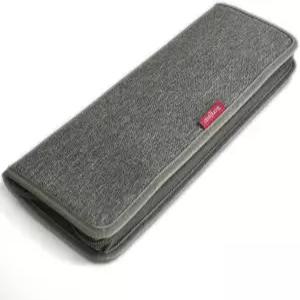 커프스 링크 컬러 그레이를 위한 수납 가방이 있는 여행용 리앤트래블 타이 케이스 정리함