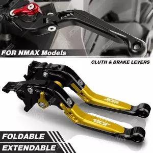 호환  야마하용 Yamaha NMAX 160155125TURBONEO 클러치 레버 브레이크 레버 세트 폴딩 확장형 조절식 핸들
