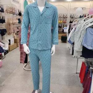 [비비안]면스판 하트 남성 파자마세트 MP571_SH