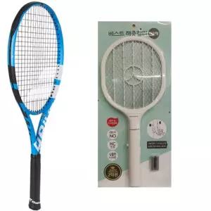 삼정947 타원형 중형 심플 전기모기채 전자모기채