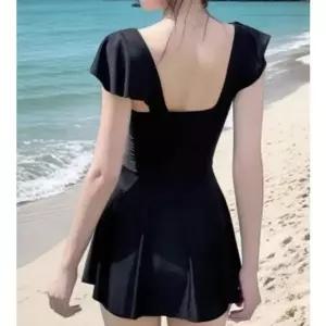 수영복 하트넥 셔링 원피스 여성 빅사이즈