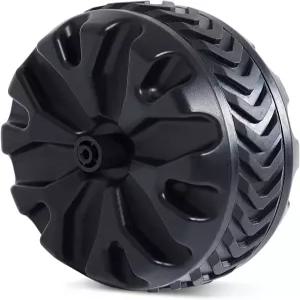 팀버 리지 왜건 교체 고무 휠 접을 수 있는 비치 카트용 트레드 직경 7.5 X 폭 3.4