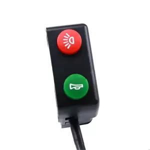 호환  전기 자전거자전거 스쿠터 라이트 방향 지시등 경적 ONOFF 버튼 스위치