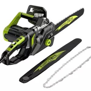 나무 전기톱 충전식 무선 정원 절단기 고지톱 과수원 배터리 높은