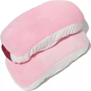 AMGAMING 인체공학적 사무용 의자 팔걸이 패드 사무실 게이밍 책상 추가 소프트 팔꿈치 지지 쿠션 핑크 2개