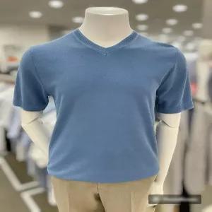 [트루젠]이너  남자 쿨 워셔블 브이넥 V넥 여름 반팔 니트 티셔츠 2컬러_JK