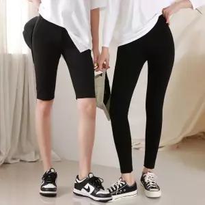 [유야]여성 국산 5부 9부 스판 밴딩 레깅스 -FLE0002- 봄 여름
