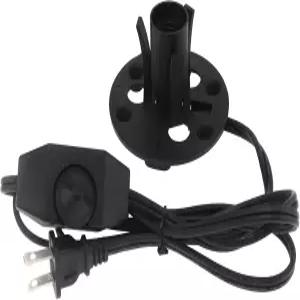 히말라야 소금 램프용 디머 스위치 및 베이스 어셈블리 5피트 E12 RTNLTI 코드 교체