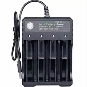 4구 ABC0204 18650배터리충전기USB배터리충전기만능충