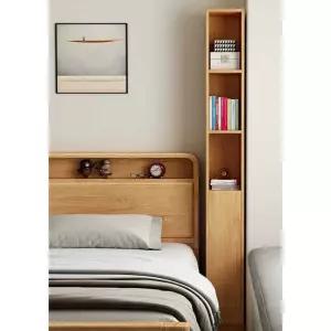 틈새장 200 틈새수납장 침대 틈새장200 폭좁은수납장 원목