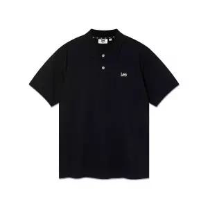 리 LEE [COOLMAX] 피케 반팔 티셔츠 블랙 LE2602ST28BK 721300