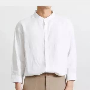 JJM-NS03 린넨남자빅사이즈7부기본핏남방