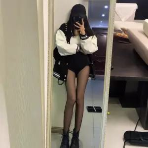 빈티지 캐주얼 여자 추동 도톰 기모 코트 점퍼 야구 오버사이즈 복 봄가을 CH3