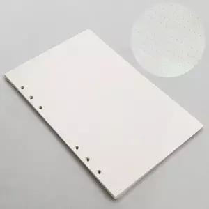 다이어리 6공 속지 도트 a5 속지 다이어리 6공 수첩속지