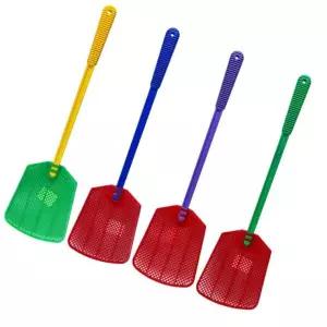 국산 파리채 1P 파리 모기 해충 벌레 퇴치 플라스틱 가벼운 색상랜덤