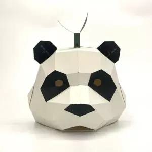 만들기 종이 만들기 팬더 탈 가면 동물 입체 3d 가면 탈 인형탈 파티