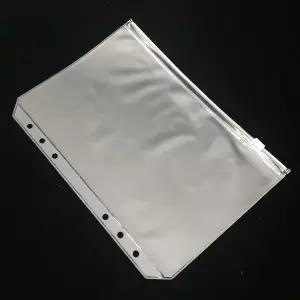 [셀러에이드]현금 현금 속지 6공 a5 속지 지퍼백 다이어리 반투명 현금챌린지속지