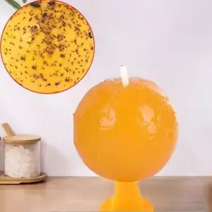 과수원 날파리 초파리 벌레 끈끈이 트랩 볼형 끈끈이볼 오렌지 모기퇴치기 농작물 원예