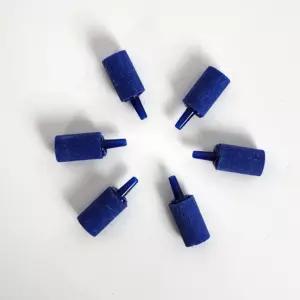 관상어용품 수족관 어항 기포 콩돌 에어 기포기 스톤 블루 산소 공급기 확산기 원통형