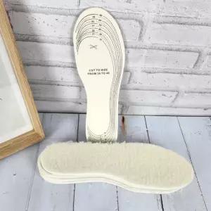 신발깔창 겨울 양털 방한 보온 깔창 남녀공용 사이즈조절 컷팅형 인솔