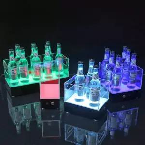 LED 쿨러 버킷 조명 맥주 와인 얼음 바스켓 트레이