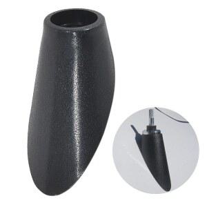 닷지 램 1500 2500 3500 4500 5500 2009-2018 안테나 장식 자동차 무선 안테나 그로밋 토퍼 베젤 5064395AF용 아니나 안테나 베이스 어댑터 마운트