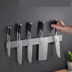 주방 정리 인테리어 자석 칼 블록 걸이 다용도 수납 보관대거치대