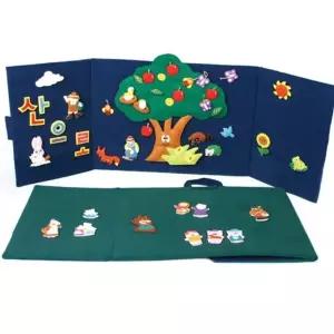 헝겊완구 매직캐슬 매직보드 (탁상용) (1013) (토독 보드)