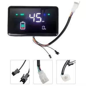 호환  전기 자동차 LED 디스플레이 속도계 48-72V 전기 삼륜차 자전거 디지털 계기판 자전거 부품