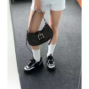 MAC MOC Bebe 3Color 캐쥬얼 하트 레이스업 스니커즈 4cm 100847