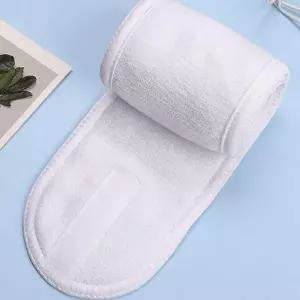 극세사 찍찍이 세안밴드 화이트