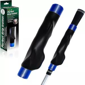 골프 그립 트레이너 오른손잡이 클럽 초보자 및 프로를 위한 훈련 보조 도구 근력 스윙 연습 교정기