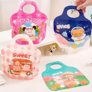 손잡이 지퍼백 선물 포장 캐릭터 미니 봉투 DD-12779 어린이집간식선물 선물포장 과자박스