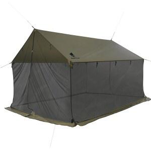 캠핑 배낭여행 야외 여행을 위한 GEERTOP 경량 방수 캠프 타프 스크린 하우스 해먹 버그 네트