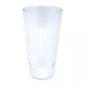 투명 450ml 음료수컵 식당 플라스틱 물컵 다용도 원형 쥬스잔