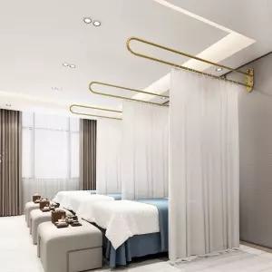 피부관리실 커튼 물리치료실 커텐 세트 입원실 병실 탈의