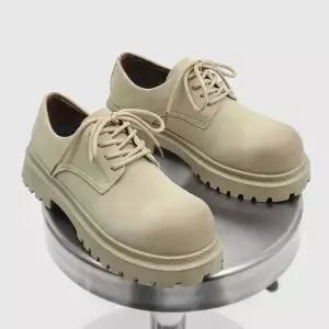 여사친 캐주얼 빈티지 워커힐 신발 단화 트렌드 통굽 더비슈즈 카고화 KS5