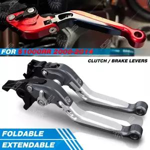 호환  JDSTUNING S1000RR 2008-2014 클러치 레버 브레이크 레버 세트 접이식 조절 가능 핸들 부품