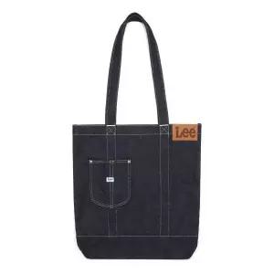 리 LEE 빈티지 로고 로코 포켓 에코백 인디고 다크 LE2501BG02ID 721213