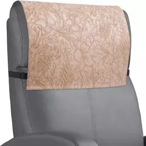 Haecsfl 리클라이너 헤드레스트 프로텍터 미끄럼 방지 커버 소파용 가죽 가구 거실 사무용 의자 1개 조각