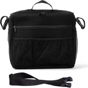 J.L 차일드리스 쿨 앤 카고 유모차 및 왜건 쿨러 정리함 - 유니버설 핏 단열 워커 휠체어에 부착 대용량