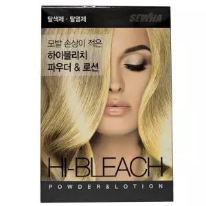 미용실에 가기엔 번거롭고 비용도 부담 탈색제 브릿지