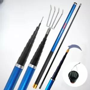 수초꾼 수초제거기 휴대용 11m 민물 연장대 낚시용품
