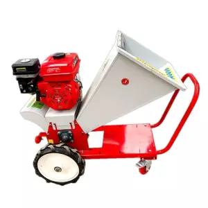 잔가지 분쇄기 나무 볏짚 220v 이동식 목재 파쇄기 카트 전기모터